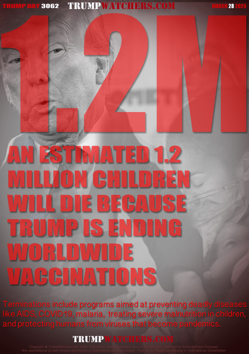 Terminations include programs aimed at preventing deadly diseases
like AIDS, COVID19, malaria,  treating severe malnutrition in children, 
and protecting humans from viruses that become pandemics.
